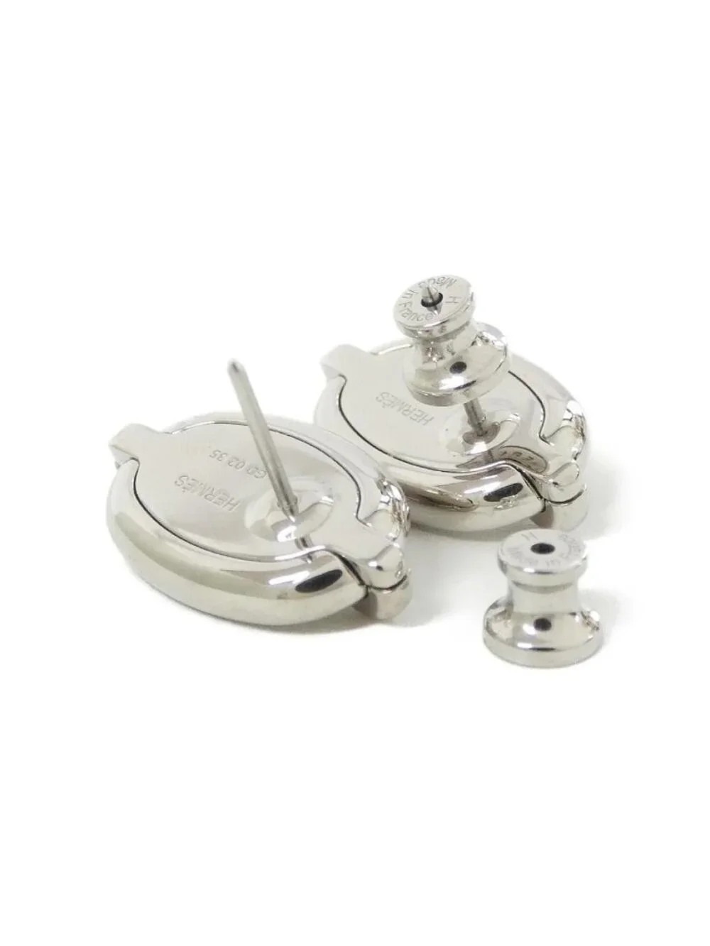Hermes Mini Maillon Earrings